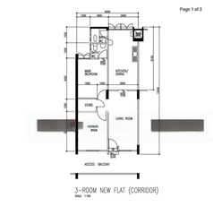 Blk 331 Ang Mo Kio Avenue 1 (Ang Mo Kio), HDB 3 Rooms #485525151